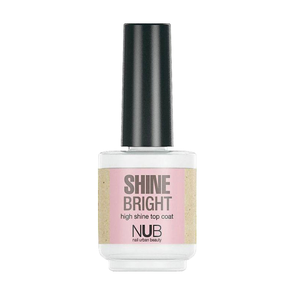 Топ для лаку NUB Shine Bright Top Coat, 15 мл